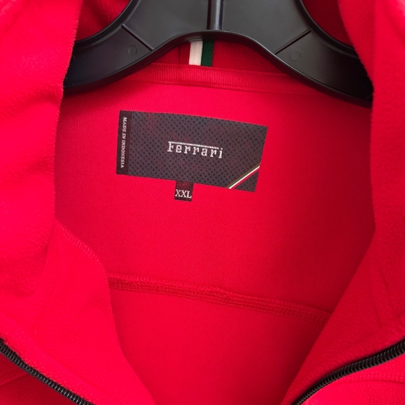Men’s Ferrari fleece zip jacket - Picture 2 of 3